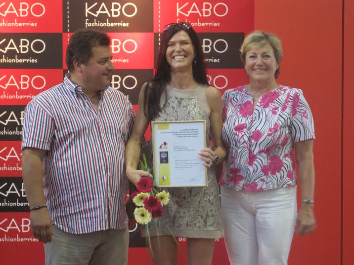 Drahomíra Gřešová na slavnostním vyhodnocení veletrhu Kabo