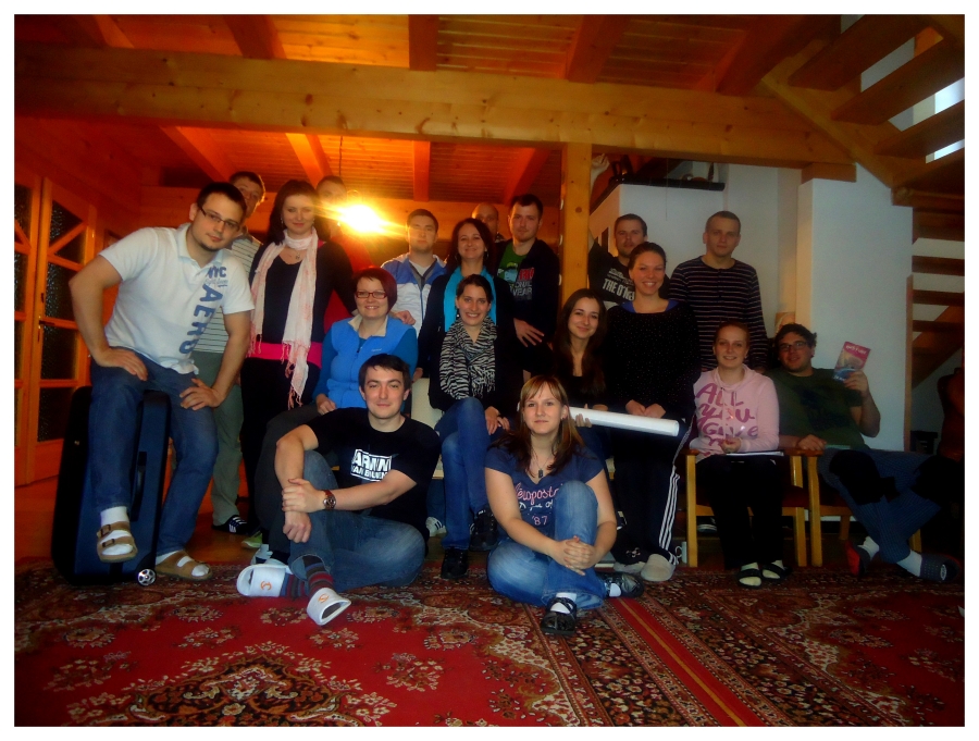 Jejich první BeEager Camp v březnu 2013