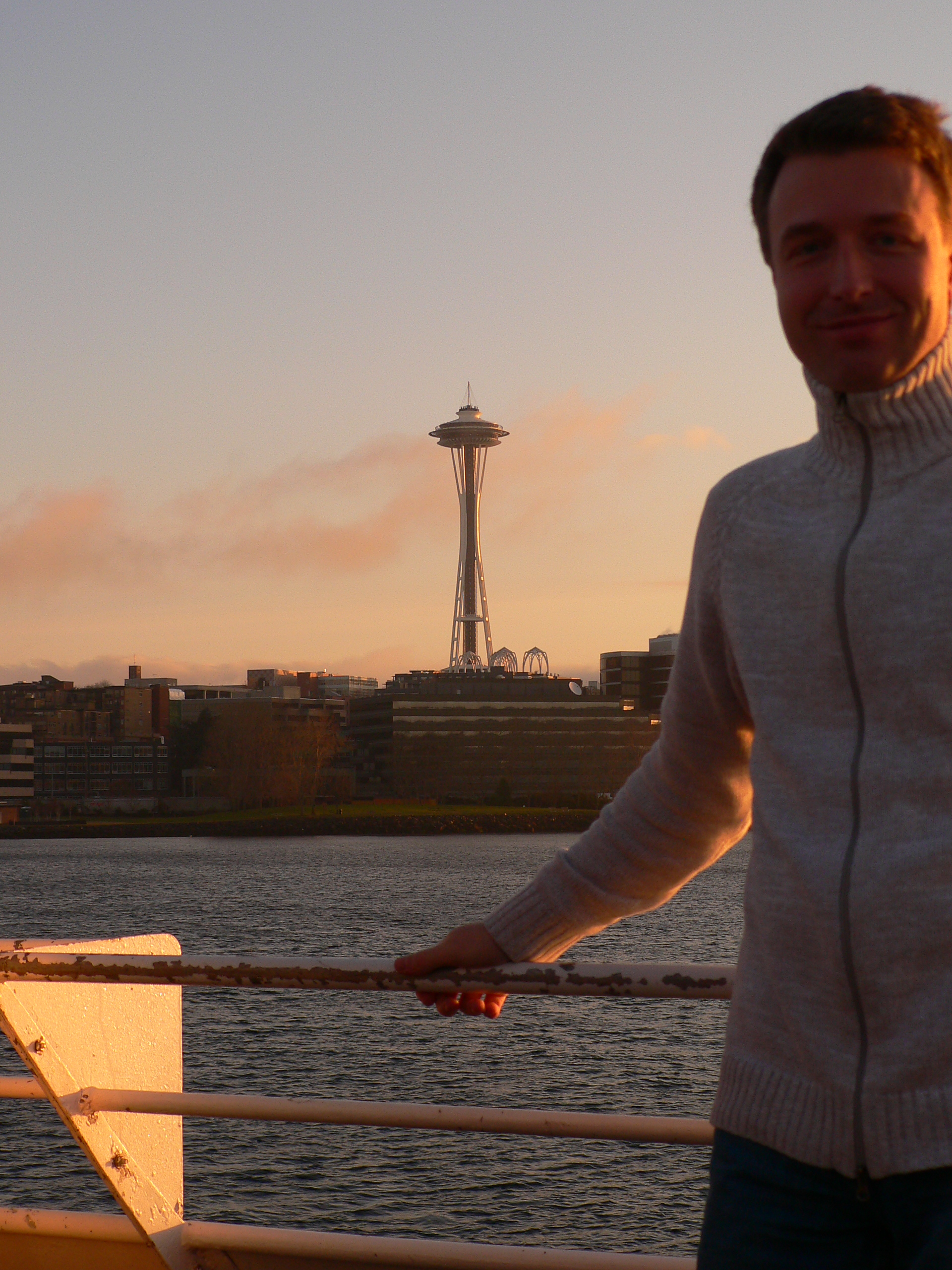 Seattle - město, kde Petr v USA žil a studoval.